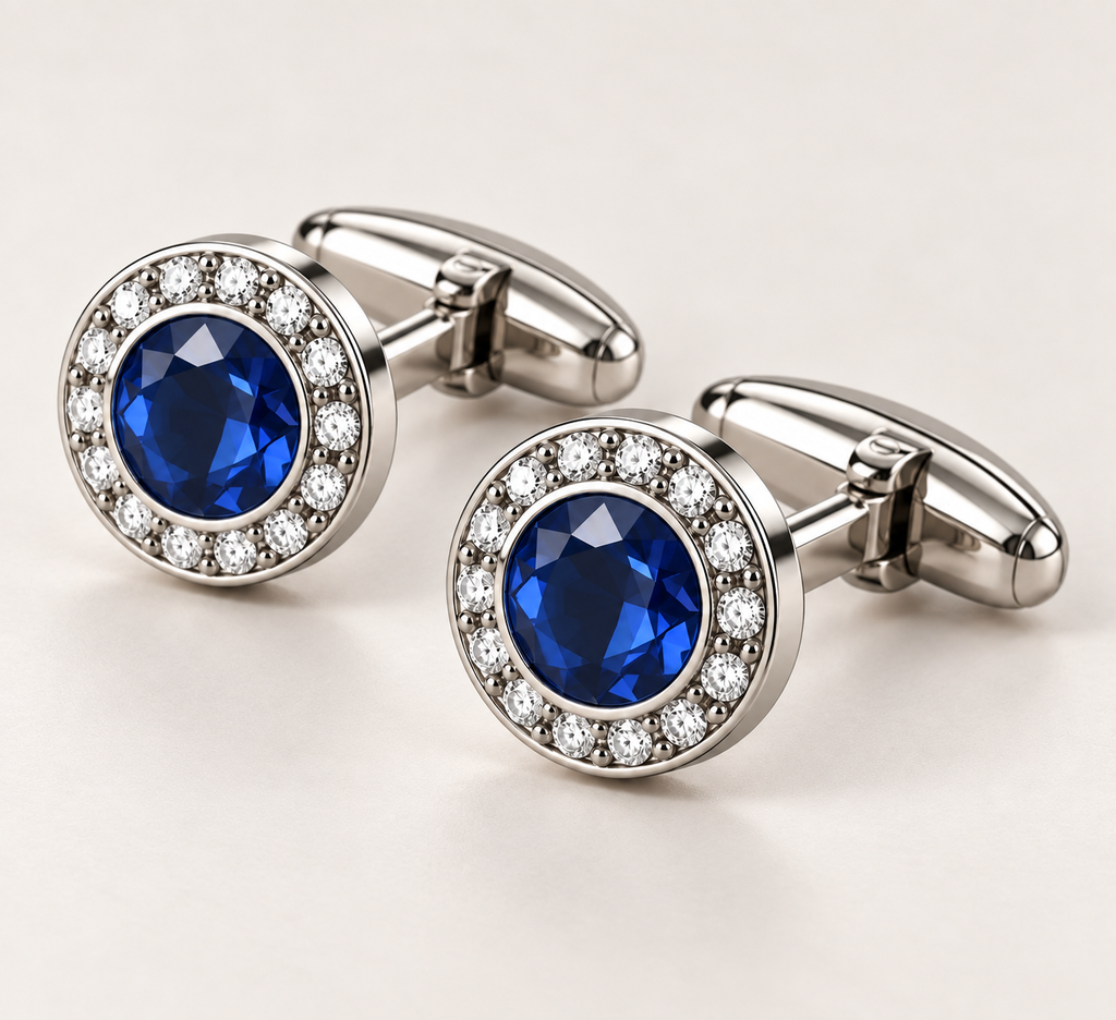 [BS-U-FOTO-14] Gemelli Pietra Blu e Cristalli